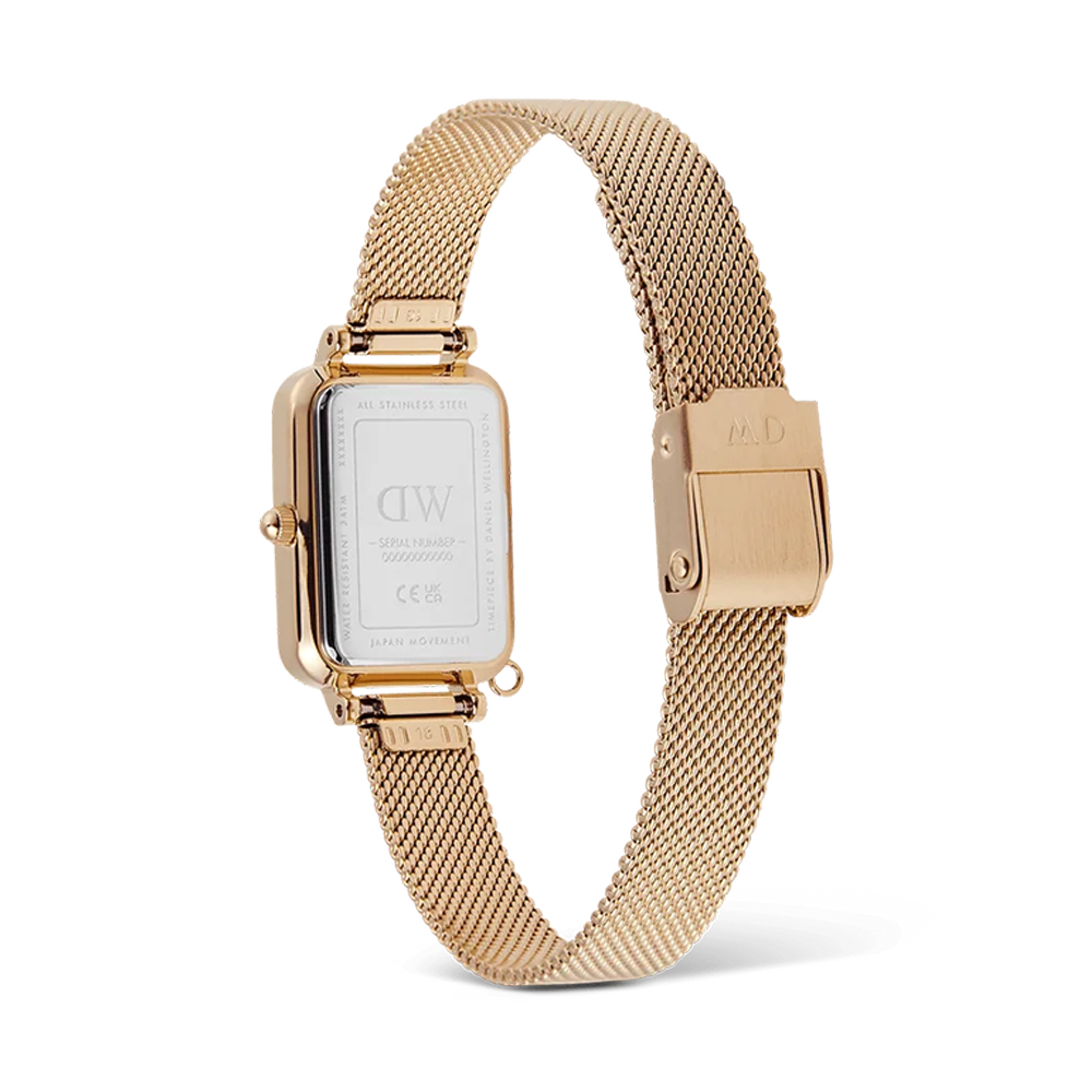 Daniel Wellington DW00100749 Quadro Crystal Zodiac Evergold Watch