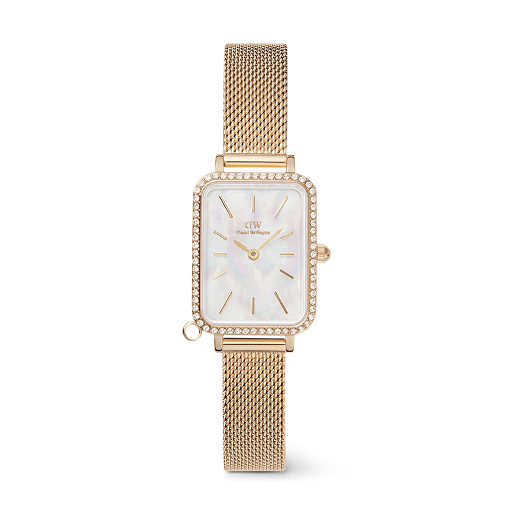 Daniel Wellington DW00100749 Quadro Crystal Zodiac Evergold Watch