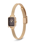 Daniel Wellington DW00100752 Quadro Mini Crystal Zodiac Evergold Women's Quartz Watch
