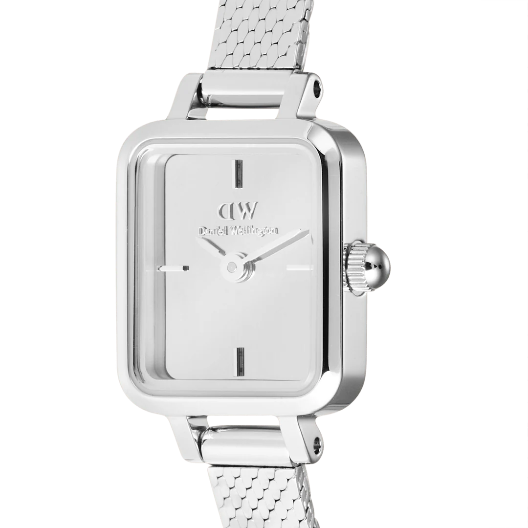 Daniel Wellington DW00100800 Quadro Mini Reflection Silver Watch