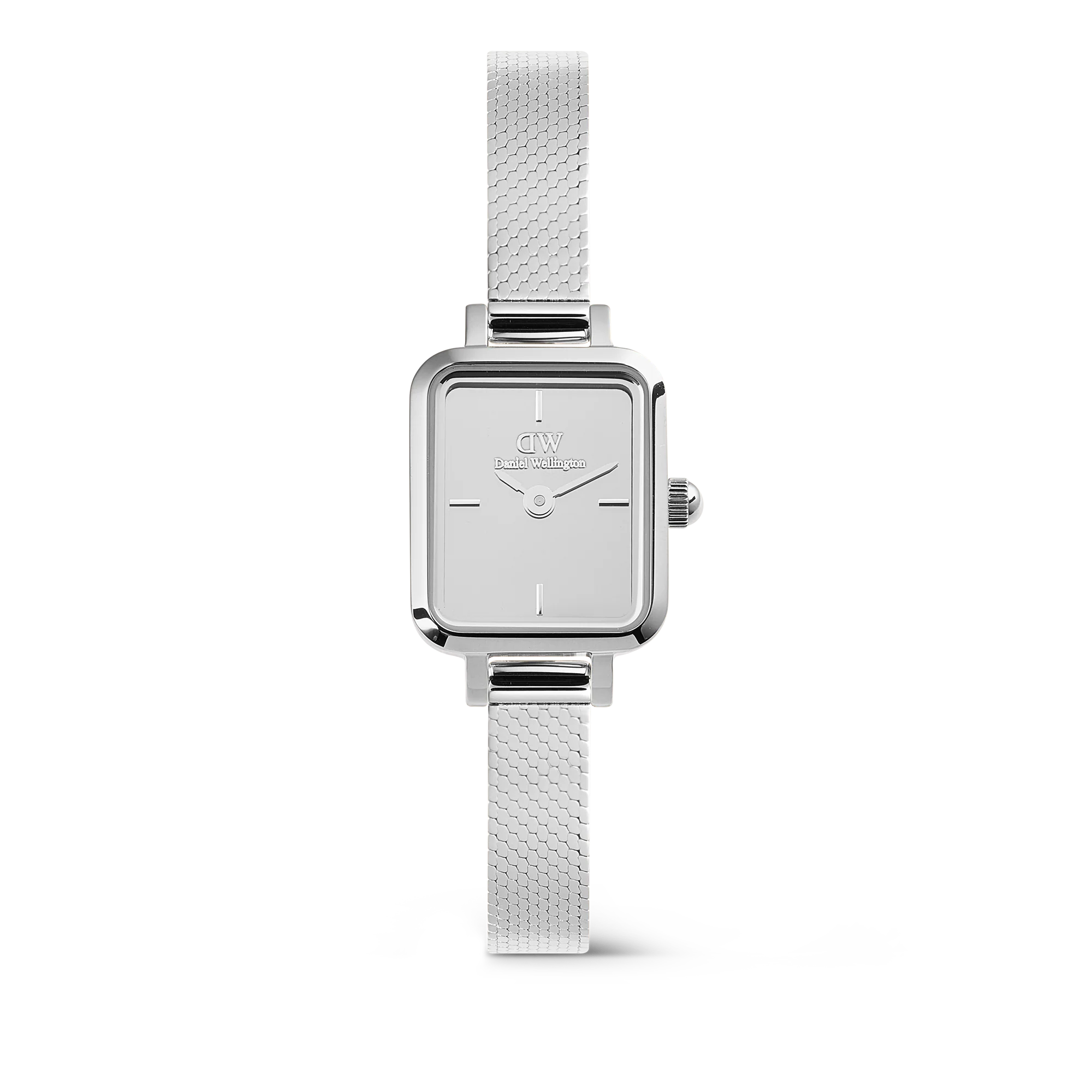 Daniel Wellington DW00100800 Quadro Mini Reflection Silver Watch