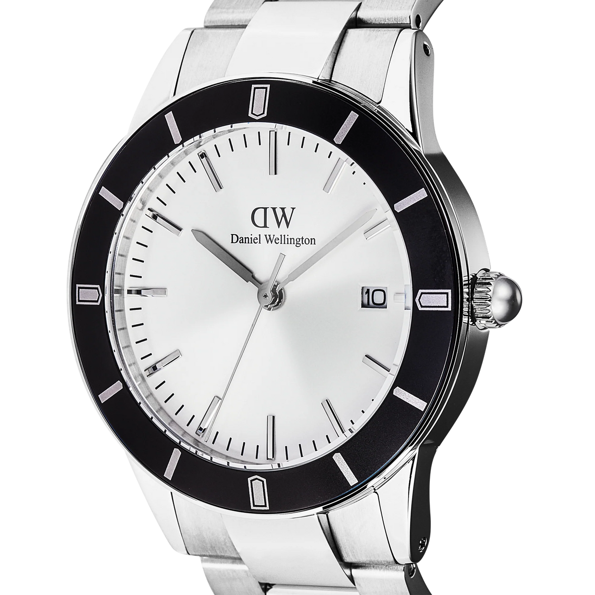 Daniel Wellington DW00100819 Iconic Paradigma Link Black Bezel Watch