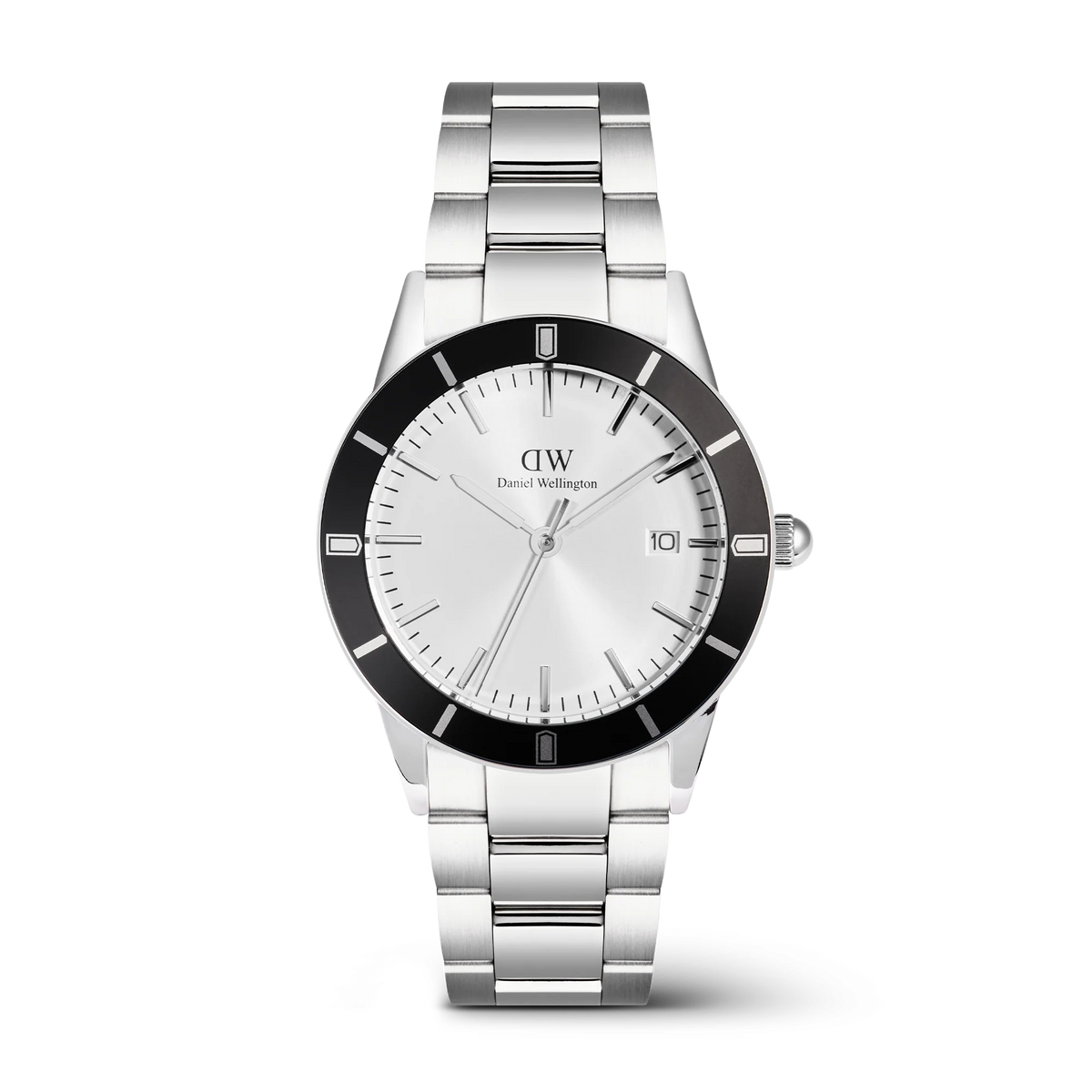Daniel Wellington DW00100819 Iconic Paradigma Link Black Bezel Watch