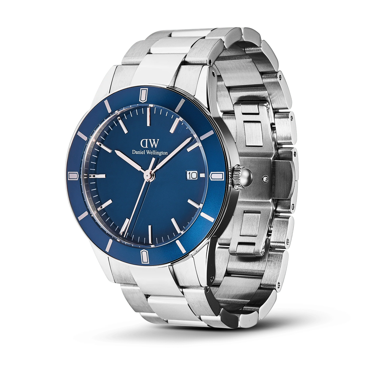Daniel Wellington DW00100820 Iconic Paradigma Link Blue Enamel Watch