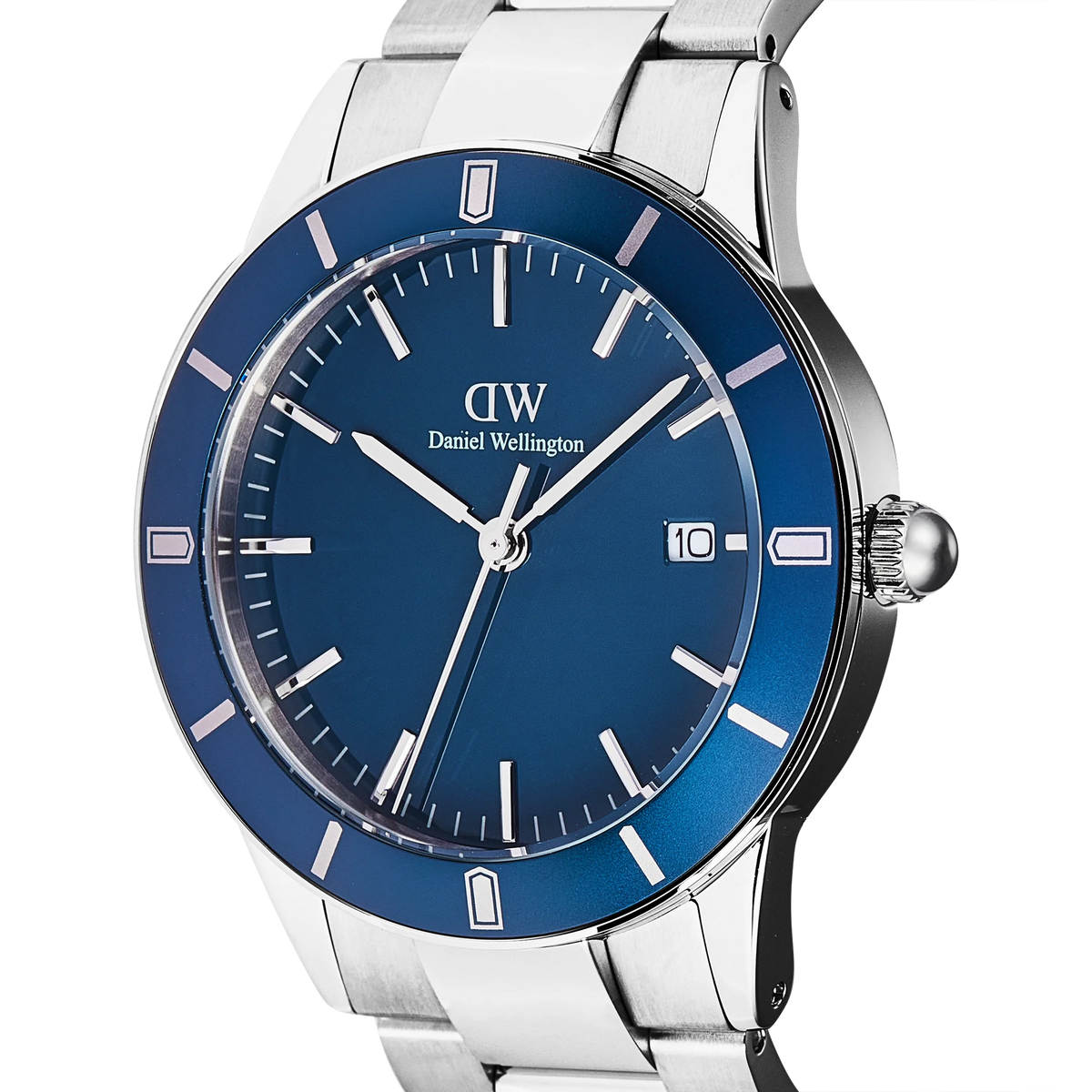 Daniel Wellington DW00100820 Iconic Paradigma Link Blue Enamel Watch