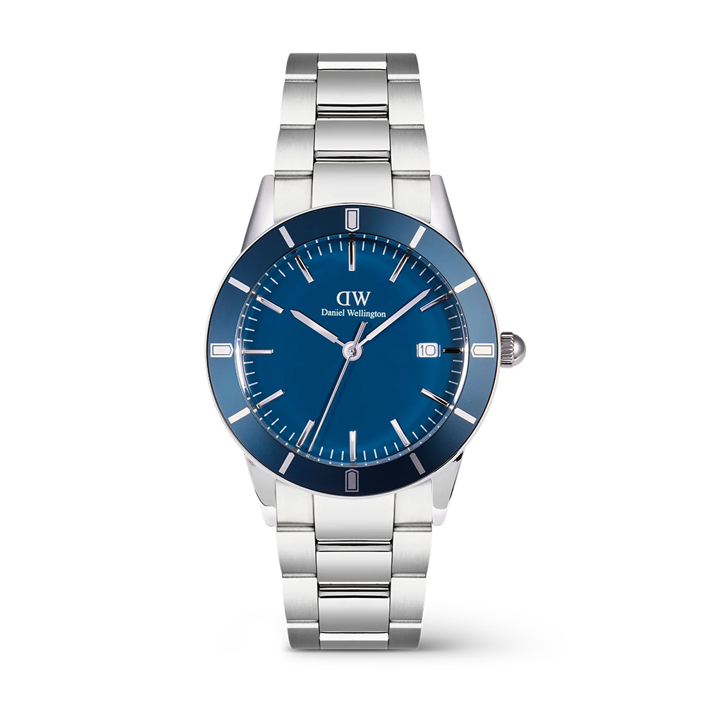 Daniel Wellington DW00100820 Iconic Paradigma Link Blue Enamel Watch