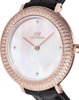 Daniel Wellington DW00100827 Crystalline Bezel Black Croc Rose Gold Watch