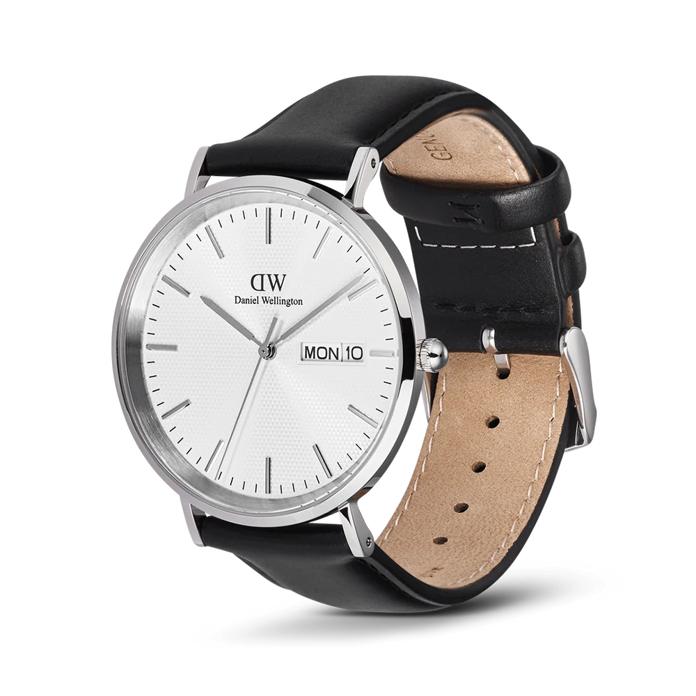 Daniel Wellington DW00100832 Classic Day Display Sheffield Silver Watch