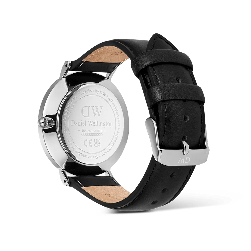 Daniel Wellington DW00100832 Classic Day Display Sheffield Silver Watch