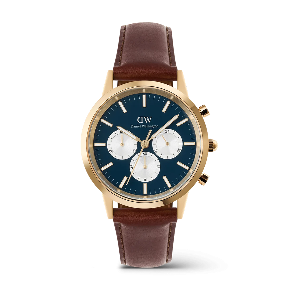 Daniel Wellington DW00100875 Iconic Chronograph St Mawes  Gold Watch