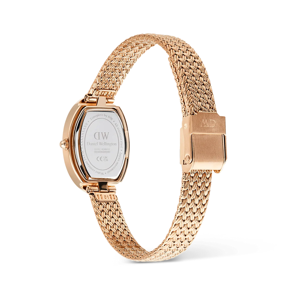 Daniel Wellington DW00100883 Juliette Braided Mesh  Rose Gold Watch