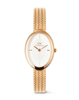 Daniel Wellington DW00100883 Juliette Braided Mesh  Rose Gold Watch