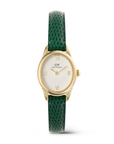 Daniel Wellington DW00100892 Ophelia Mini Green Lizard White Guilloché Gold Women's Quartz Watch