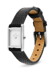 Daniel Wellington DW00100901 Bound Mini Black Lizard Silver Women's Quartz Watch