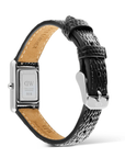 Daniel Wellington DW00100901 Bound Mini Black Lizard Silver Women's Quartz Watch