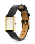 Daniel Wellington DW00100903 Bound Mini Black Lizard Gold Women's Quartz Watch