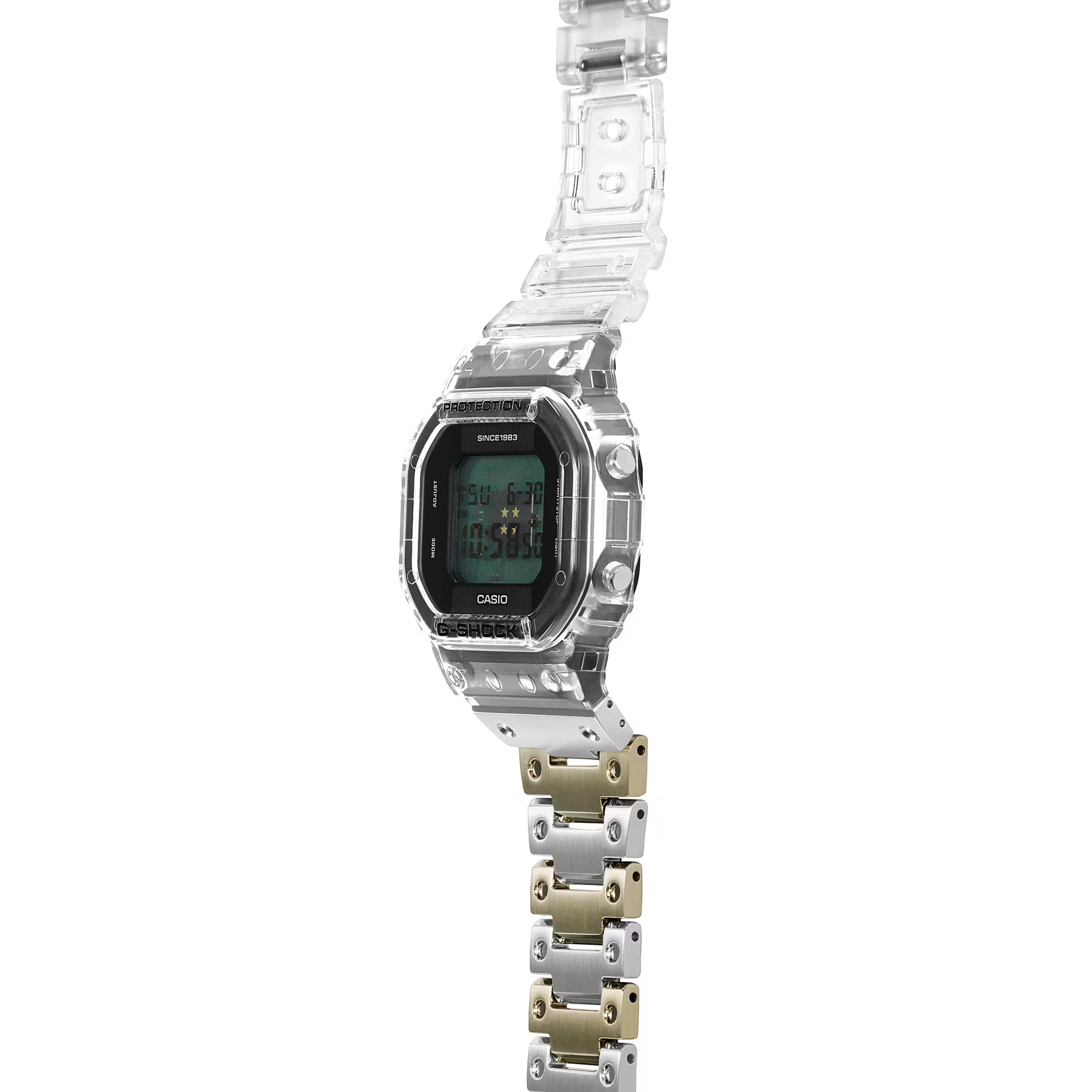 G-Shock DWE-5640RX-7DR 40th Anniversary CLEAR REMIX Digital Men