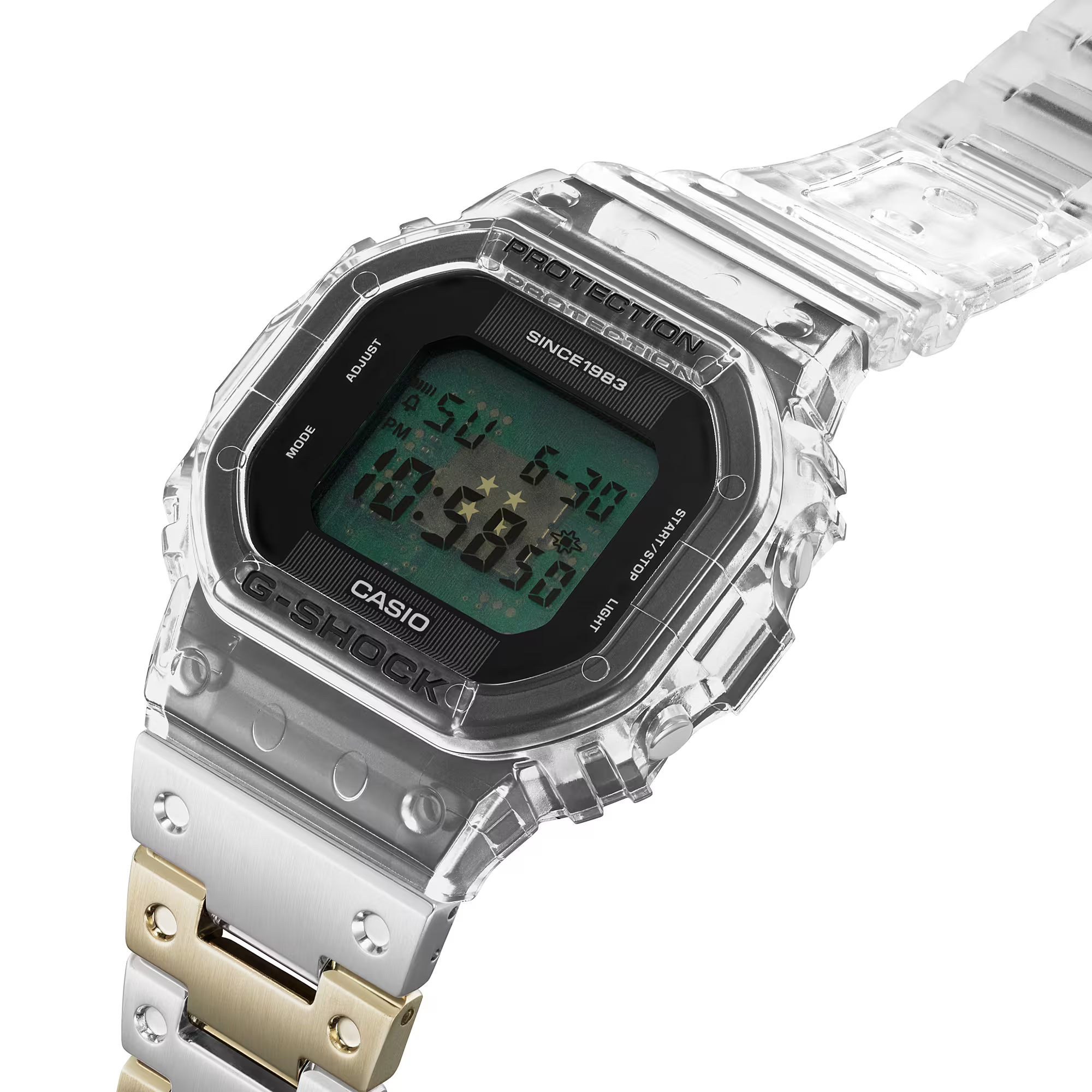 G-Shock DWE-5640RX-7DR 40th Anniversary CLEAR REMIX Digital Men