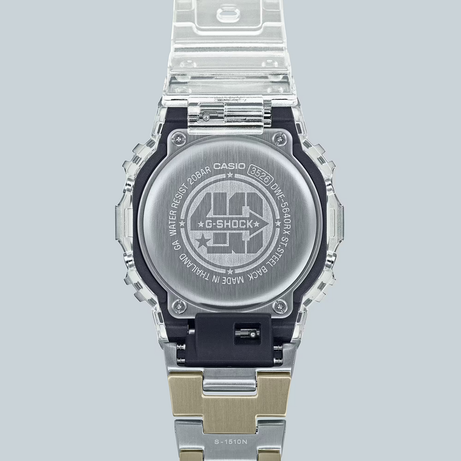 G-Shock DWE-5640RX-7DR 40th Anniversary CLEAR REMIX Digital Men