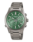 Casio Edifice EQB-1300DC-3ADR Men's Green-Dial Bluetooth Solar Chronograph