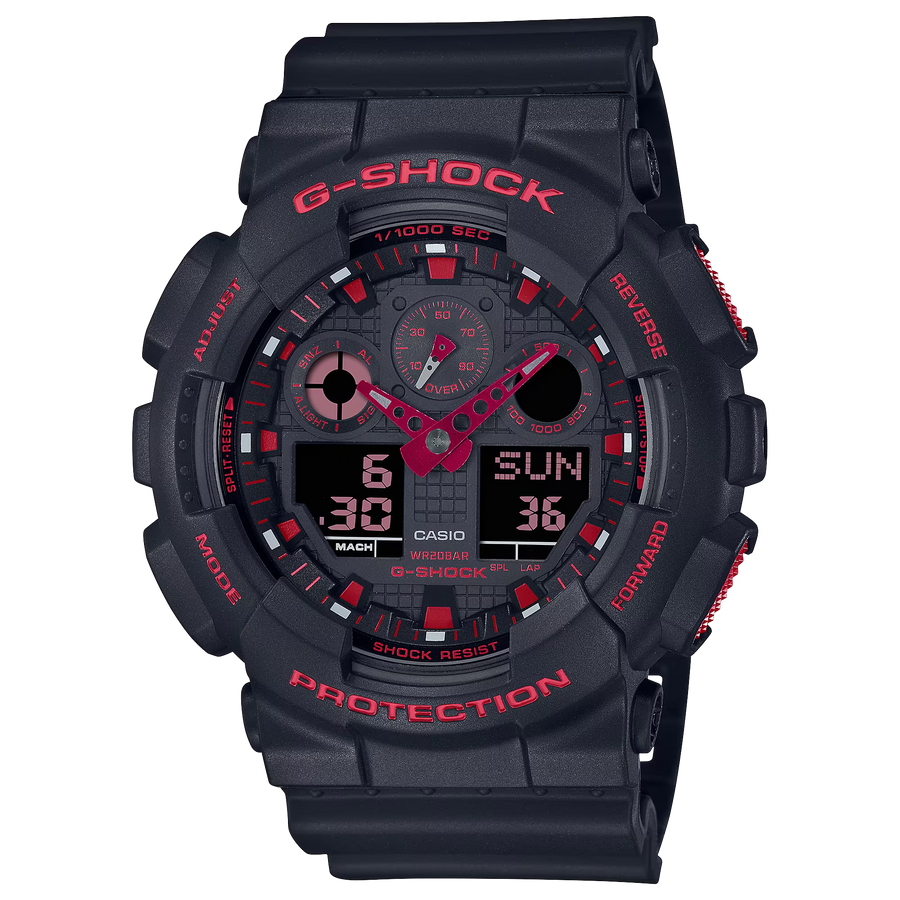 Casio G-Shock GA-100BNR-1ADR Analog-Digital
