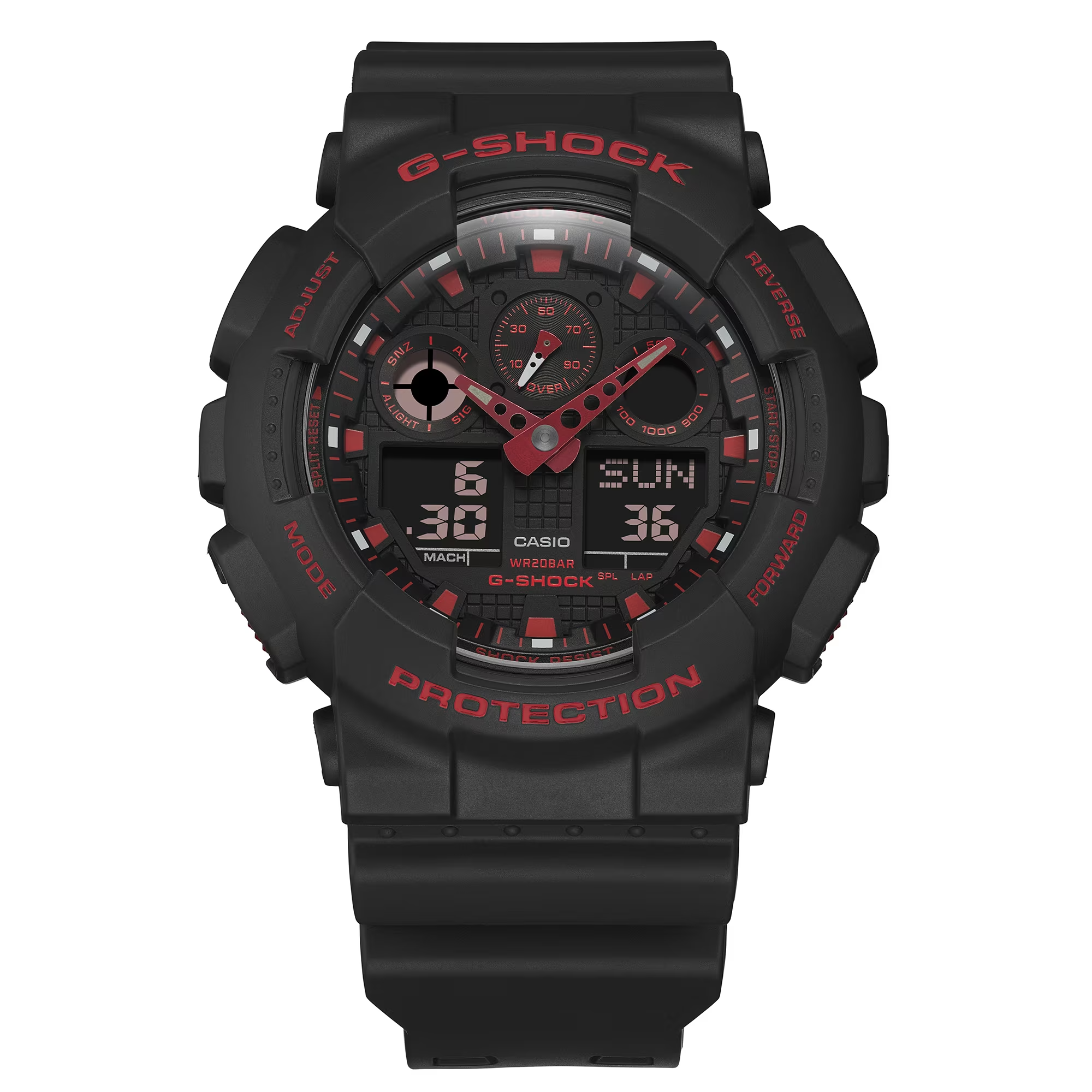 Casio G-Shock GA-100BNR-1ADR Analog-Digital
