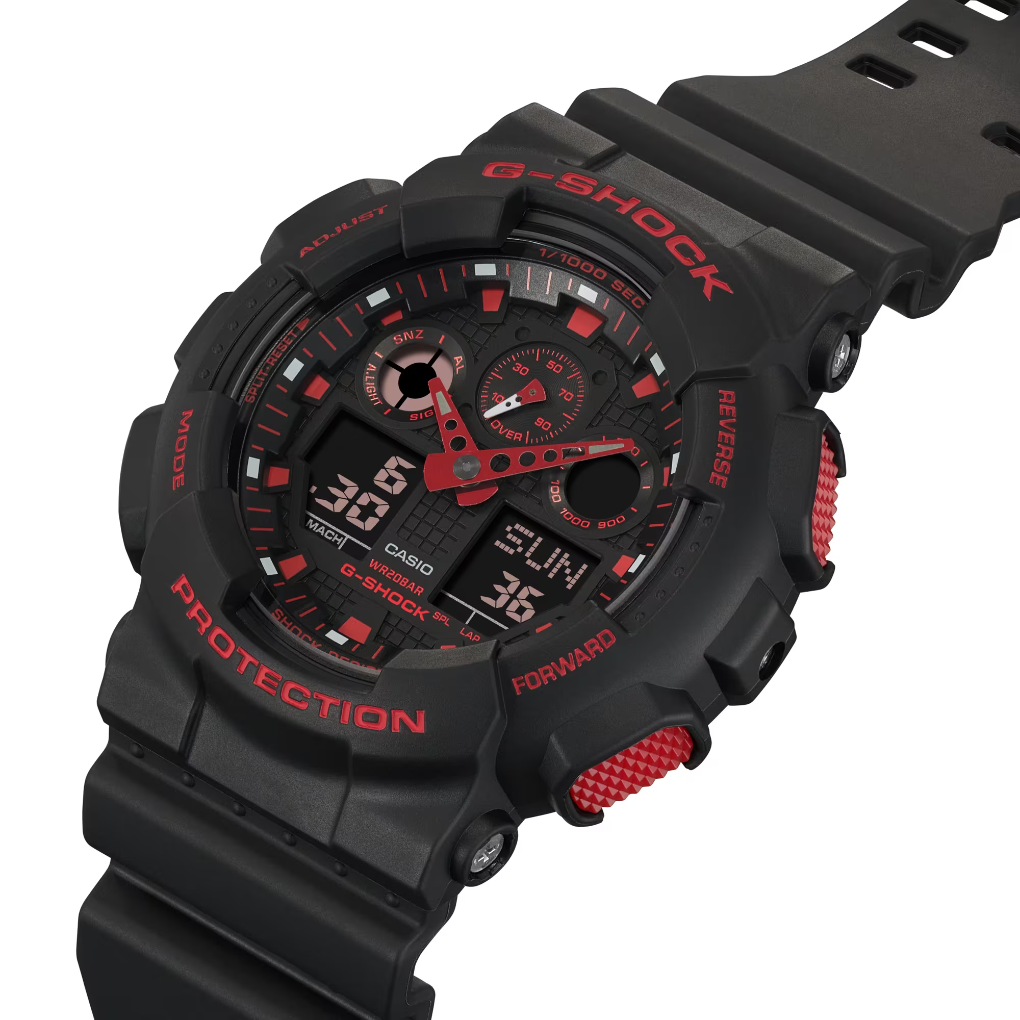Casio G-Shock GA-100BNR-1ADR Analog-Digital