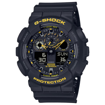 Casio G-Shock GA-100CY-1ADR GA-100 Series Analog Digital Combination