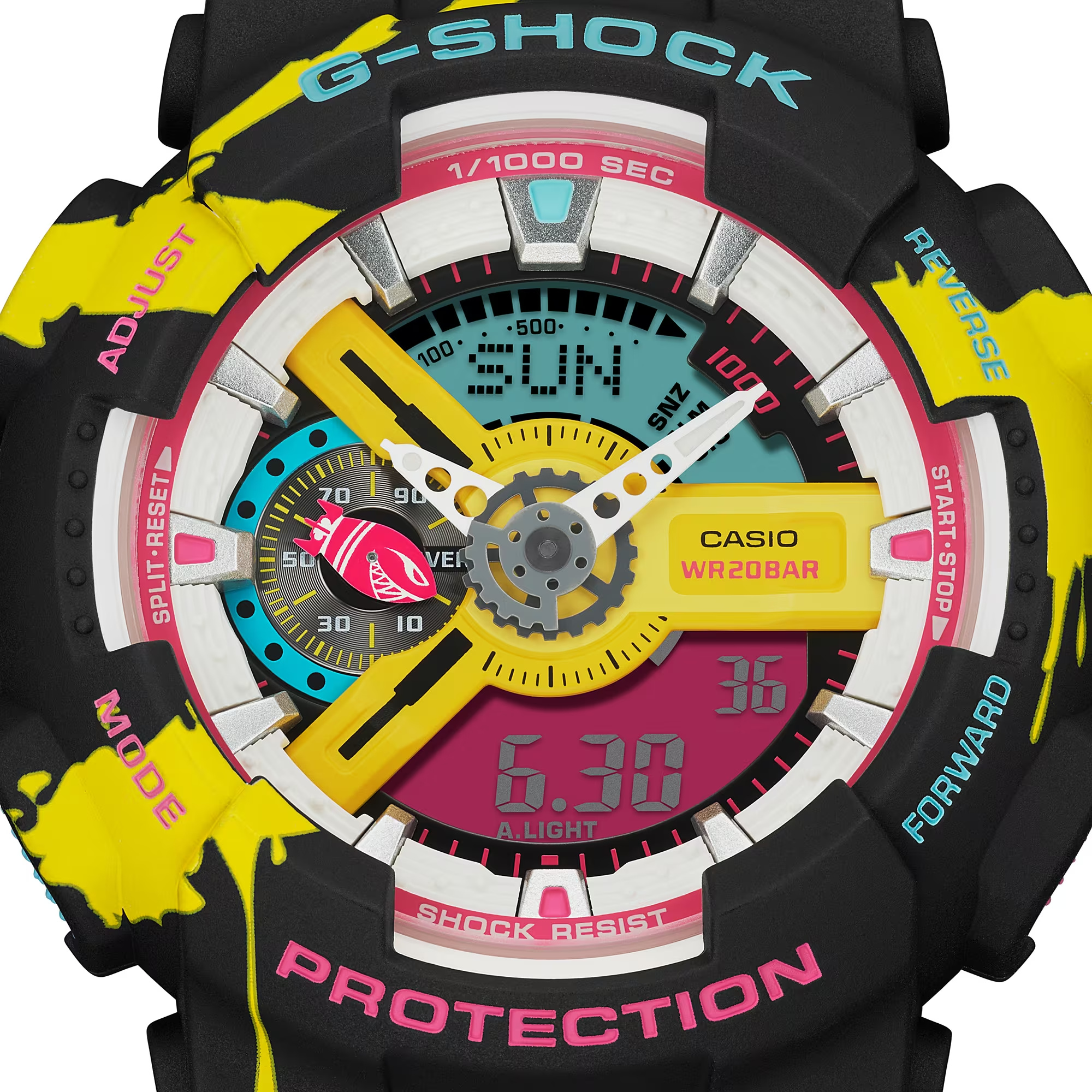 Casio G-Shock GA-110LL-1ADR League of Legend Collaboration Analog Digital Combination