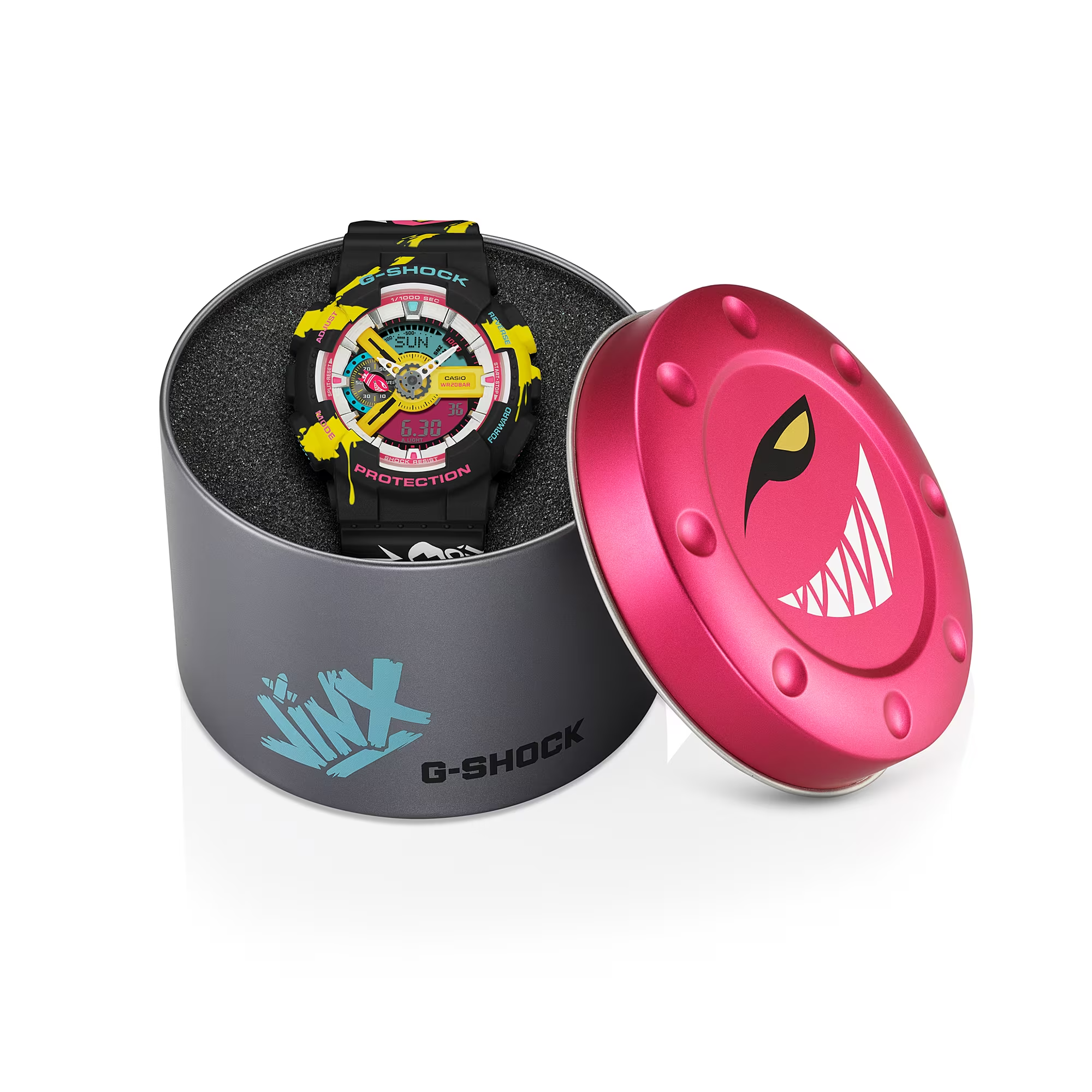 Casio G-Shock GA-110LL-1ADR League of Legend Collaboration Analog Digital Combination