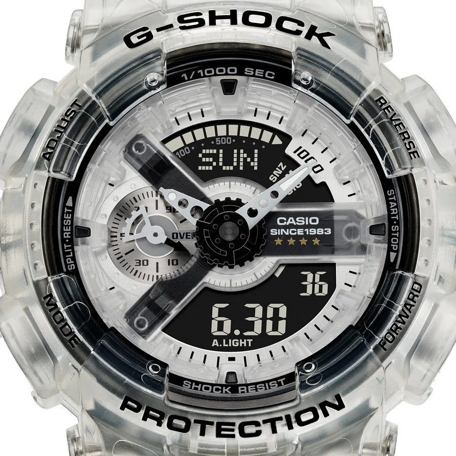 G-Shock GA-114RX-7ADR 40th Anniversary CLEAR REMIX Analog Digital Combination Men