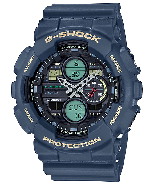 Casio G-shock GA-140-2A Analog-Digital Combination