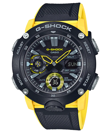 Casio G-Shock GA-2000-1A9 Analog-Digital Combination