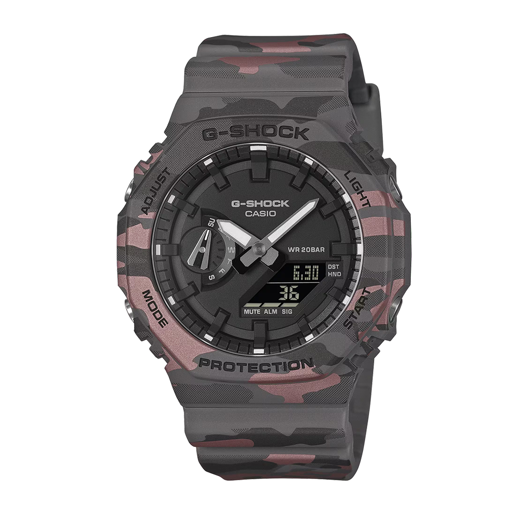 Casio G-Shock GA-2100CM-8ADR 2100 Series Analog-Digital Men's Watch