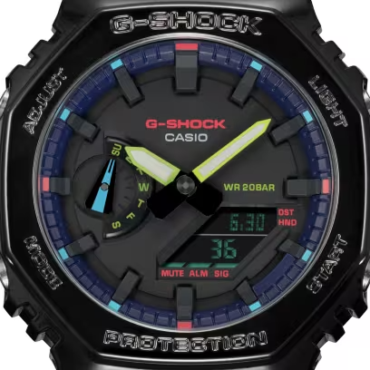 Casio G-Shock GA-2100RGB-1ADR Digital