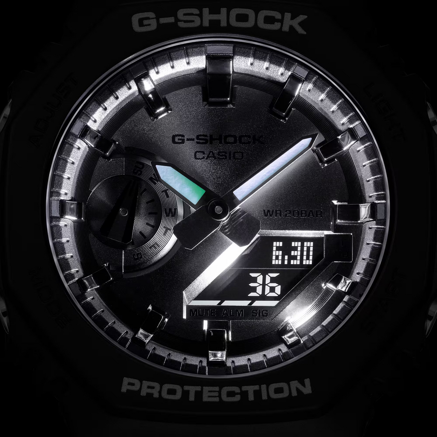 Casio G-Shock GA-2100SB-1ADR Analog-Digital Combination