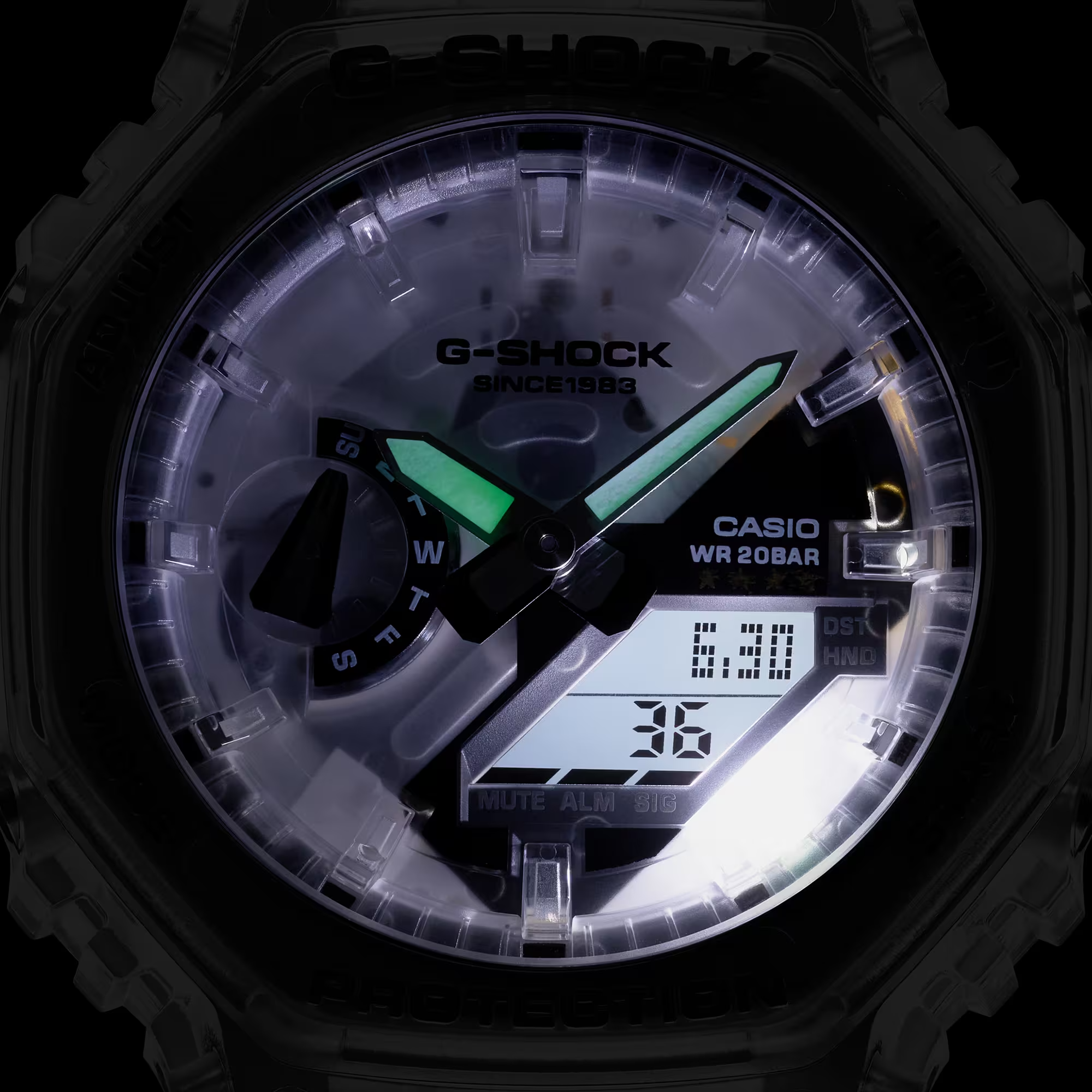 G-Shock GA-2140RX-7ADR 40th Anniversary CLEAR REMIX Analog Digital Combination Men