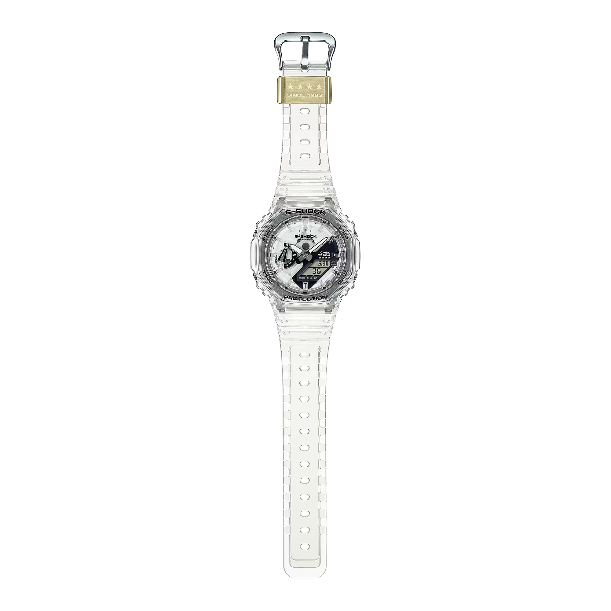G-Shock GA-2140RX-7ADR 40th Anniversary CLEAR REMIX Analog Digital Combination Men