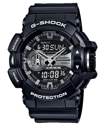 Casio G-Shock GA-400GB-1A Analog-Digital Combination