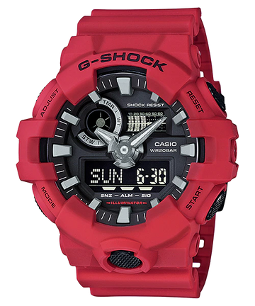 Casio G-Shock GA-700-4A Analog-Digital Combination