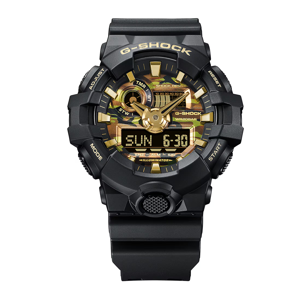 Casio G-Shock GA-700CF-1ADR Bold Camo Series Analog-Digital Men's Watch