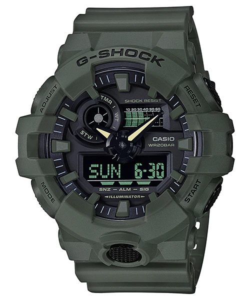 Casio G-Shock GA-700UC-3A Analog-Digital Combination