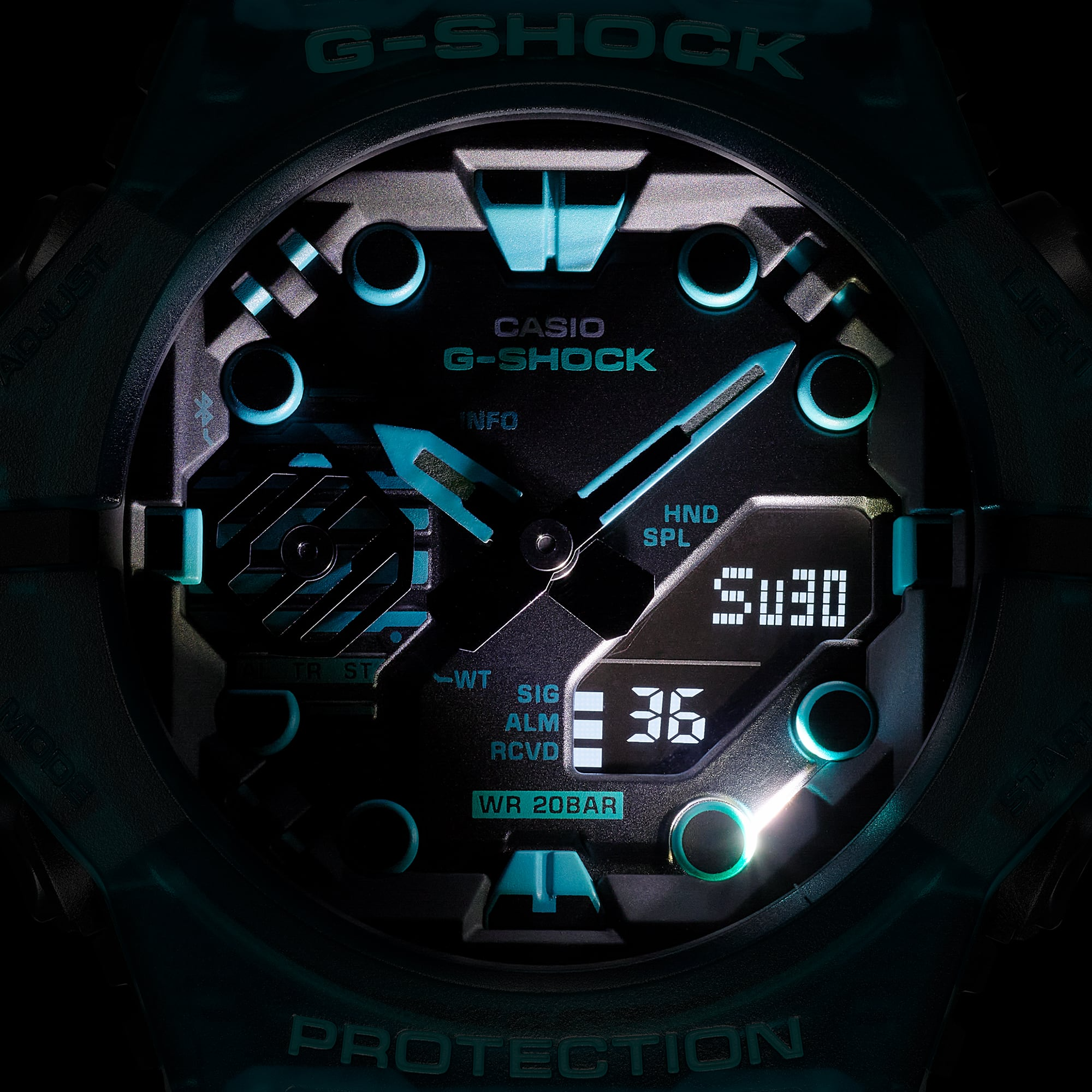 Casio G-Shock GA-B001G-1ADR Analog-Digital Combination