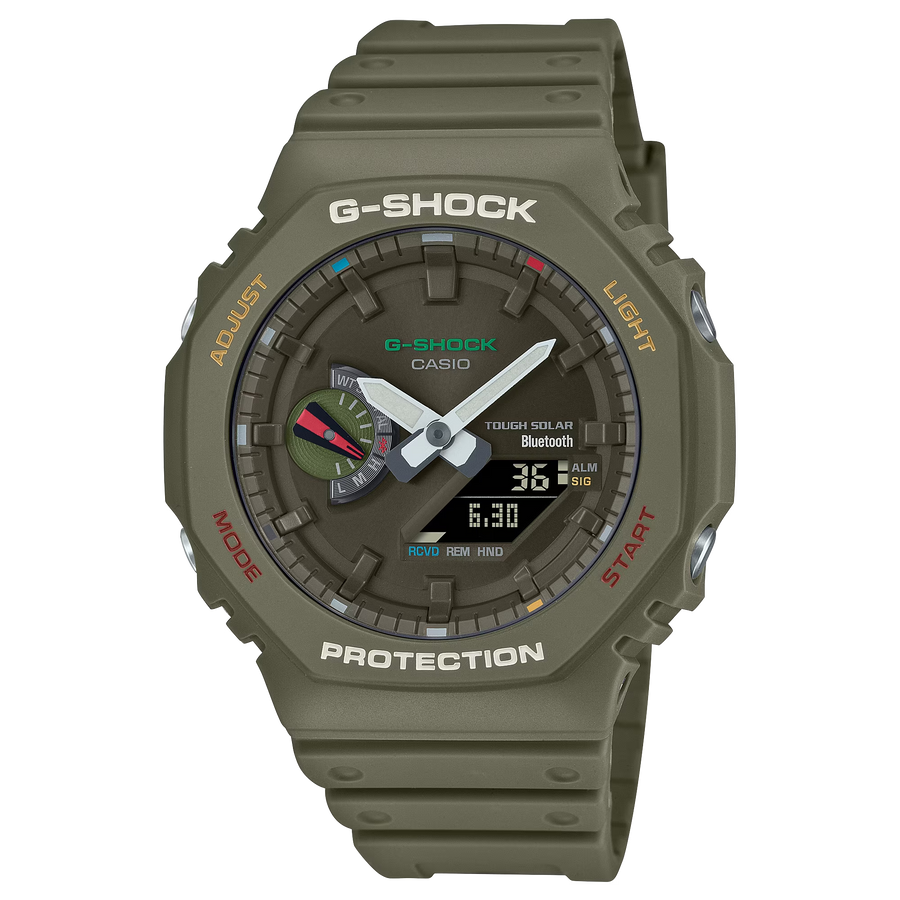 Casio G-Shock GA-B2100FC-3ADR 2100 Series Analog Digital Combination
