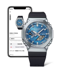 Casio G-Shock GBM‑2100A‑2BDR – Tough Solar Bluetooth Metal Bezel Sports Watch