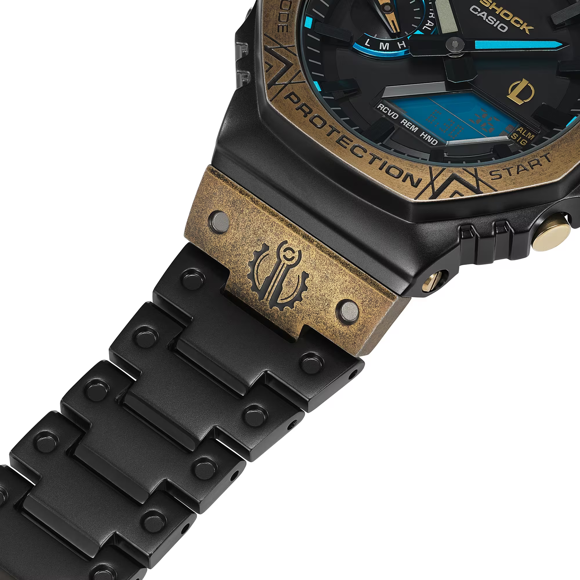Casio G-Shock GM-B2100LL-1ADR League of Legend Collaboration Analog Digital Combination