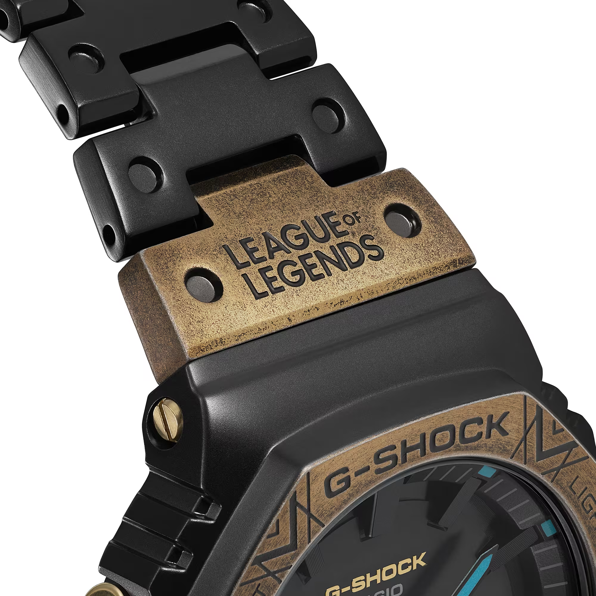 Casio G-Shock GM-B2100LL-1ADR League of Legend Collaboration Analog Digital Combination