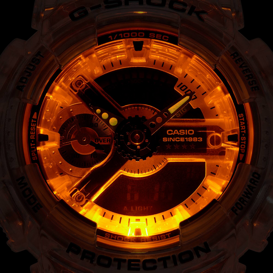 G-Shock GMA-S114RX-7ADR 40th Anniversary CLEAR REMIX Analog Digital Combination Women