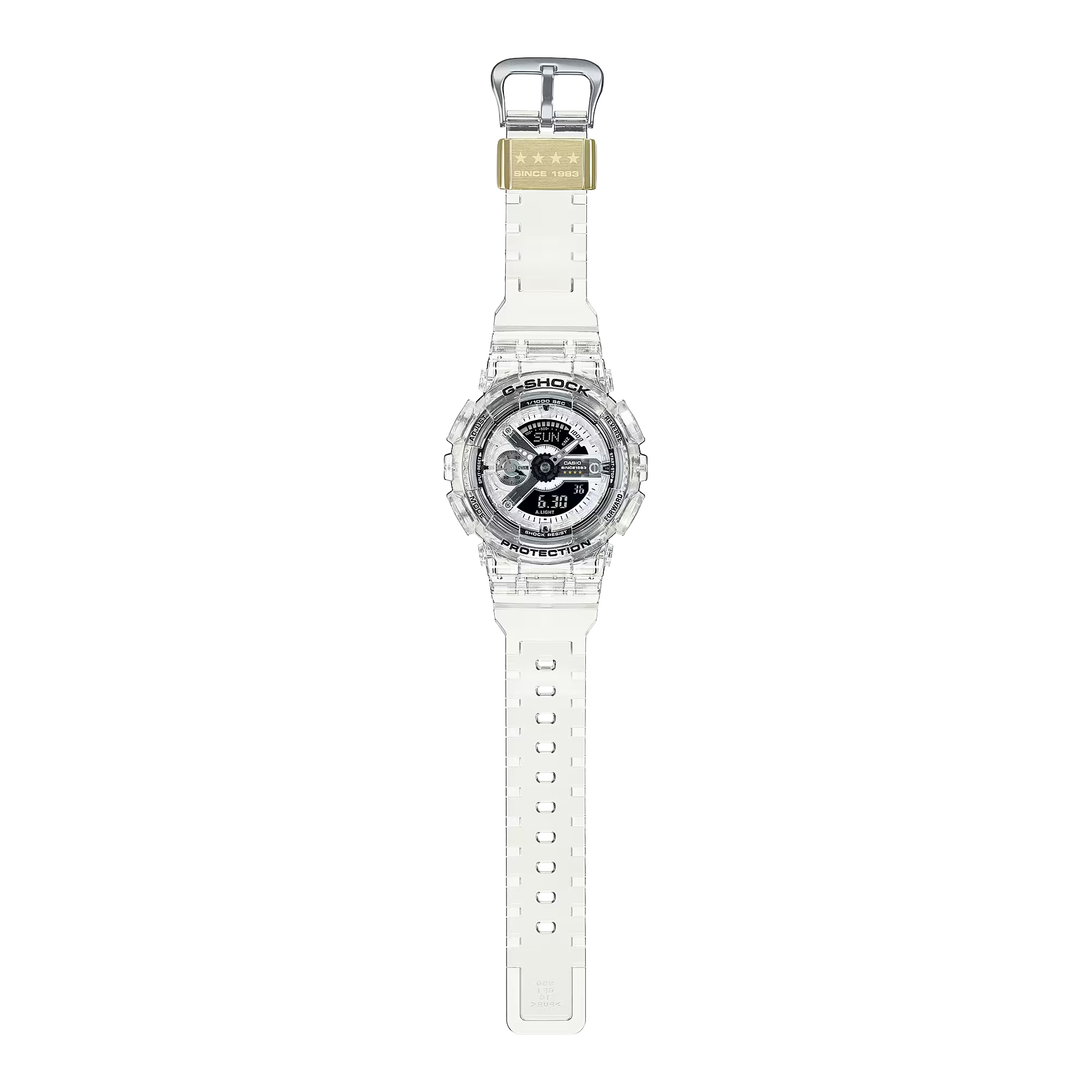 G-Shock GMA-S114RX-7ADR 40th Anniversary CLEAR REMIX Analog Digital Combination Women