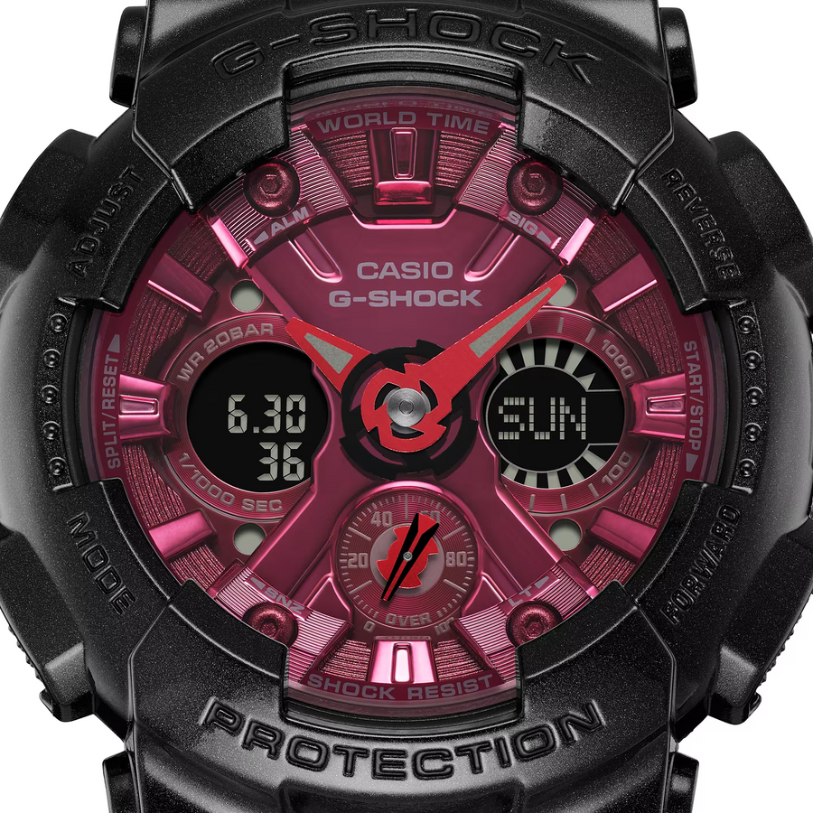 Casio G-Shock GMA-S120RB-1ADR Analog Digital Combination